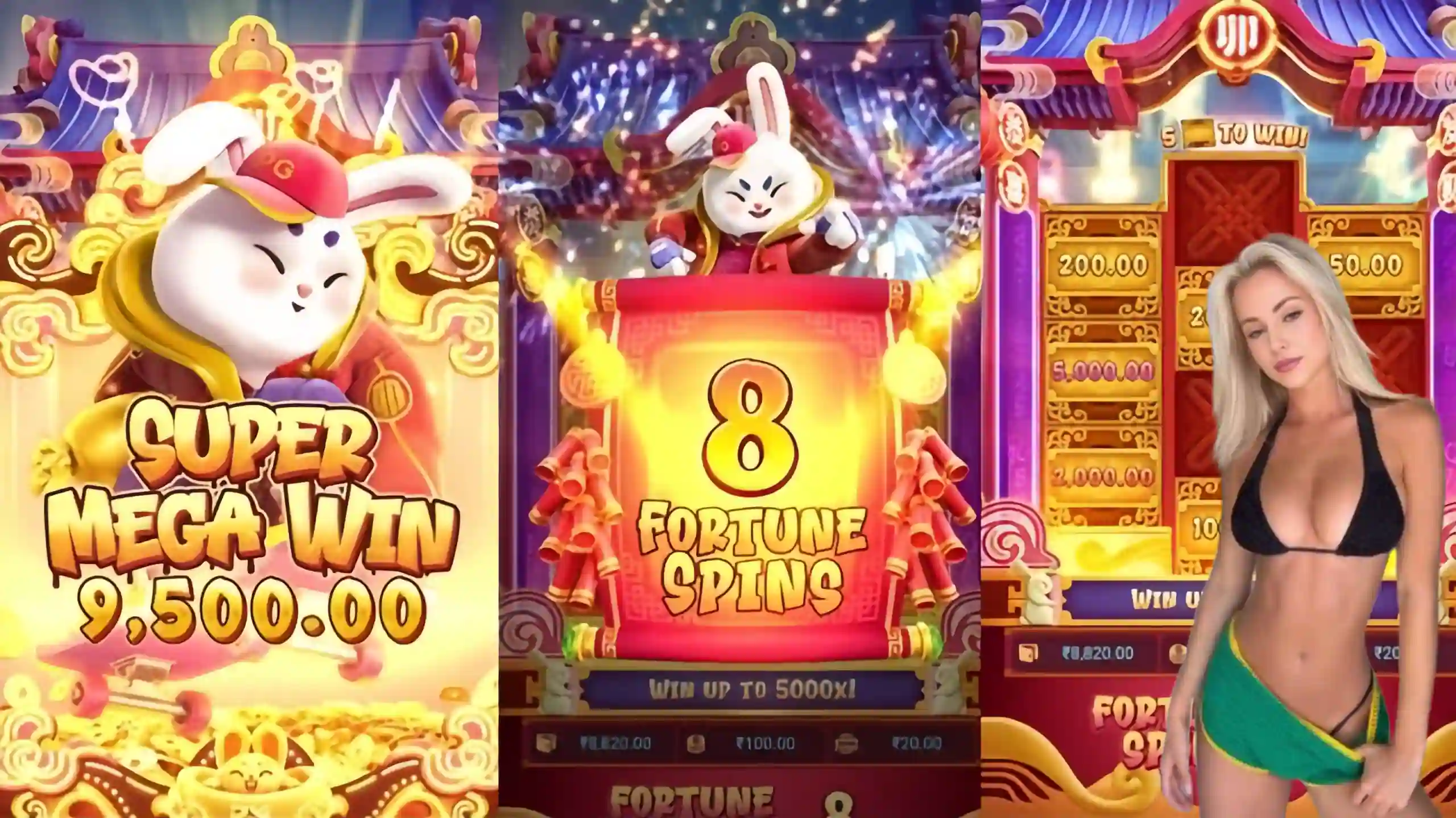 Wild Expansivo Fortune Rabbit brarr - Coelho Dourado que Expande